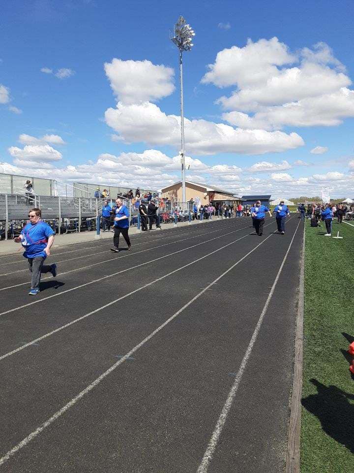 CLA Special Olympics athletes